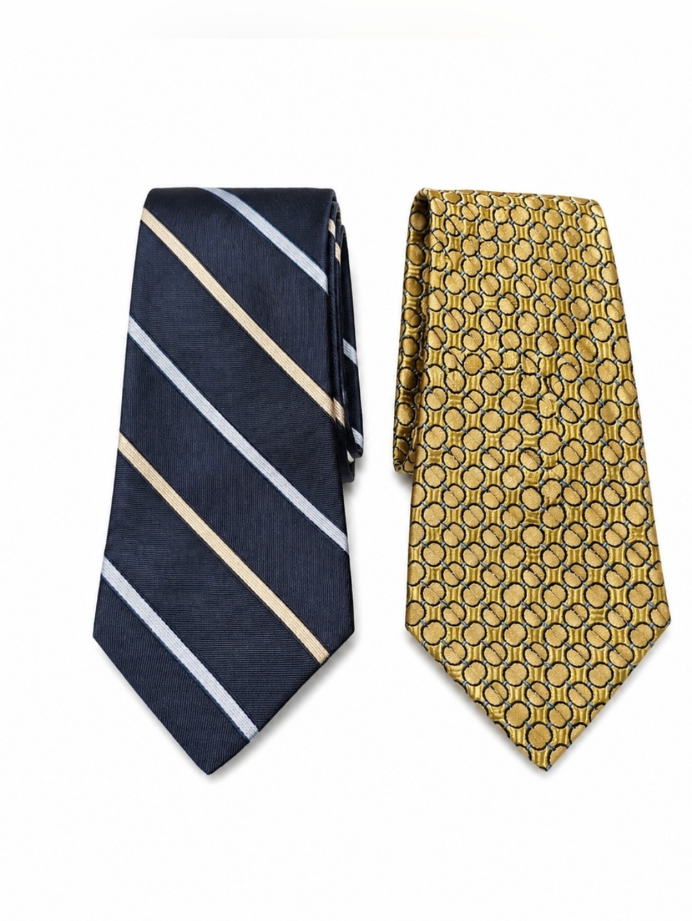 Vintage Nautica Silk Tie‎ Bundle – 2 Designer Men’s Neckties